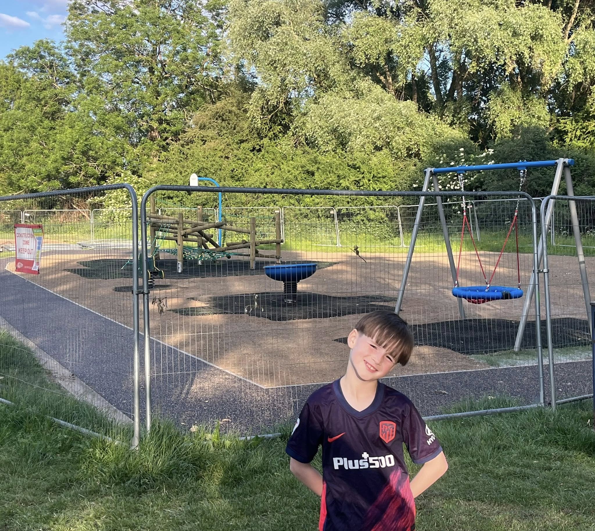 Great Oakley Play Park is almost ready for summer!
