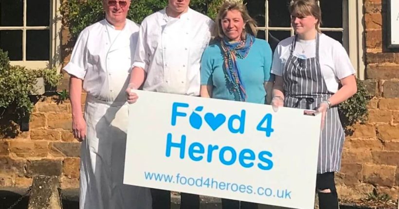 25-Food4Heroes-Stuart-George-Kitty-and-Holly-East-at-The-Old-White-Hart-Lyddington-2-1024x922